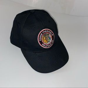Chicago Blackhawks Eddie Belfour promo black hat